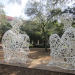 Conversation by Jaume Plensa