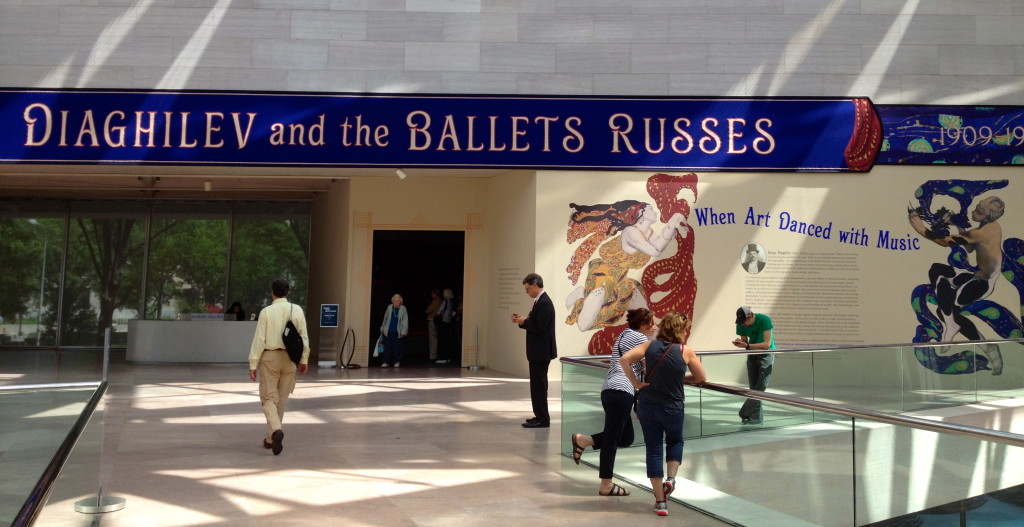 Diaghilev and the Ballets Russes at Natl Gallery