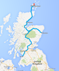 Travels in Scotland, Aug 2014