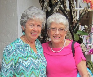 With Margaret in Palm Beach, April 2015