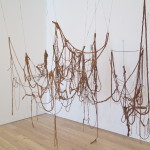Eva Hesse, No Title, 1969-70, Latex, rope, string, wire