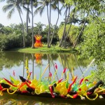 Chihuly glass at Fairchild Garden
