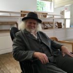 Walt Whitman Impersonator at a Quaker Meeting House