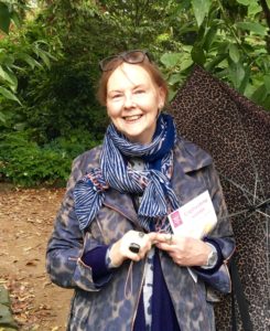 Anne Rennie at Chelsea Physic Garden