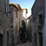 Viviers’ narrow streets