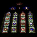 windows in Vienne’s St. Maurice Cathedral