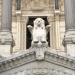 Lyon lion at the Basilica