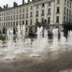 Dancing fountains, Lyon