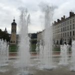 Dancing fountains, Lyon