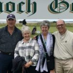 Cousins Jay & Maxann with us at Royal Dornoch Golf Club