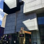 Contemporary Arts Center,  Cincinnati. Building by Zaha Hadid. “Metrobot” by Nam June Paik.