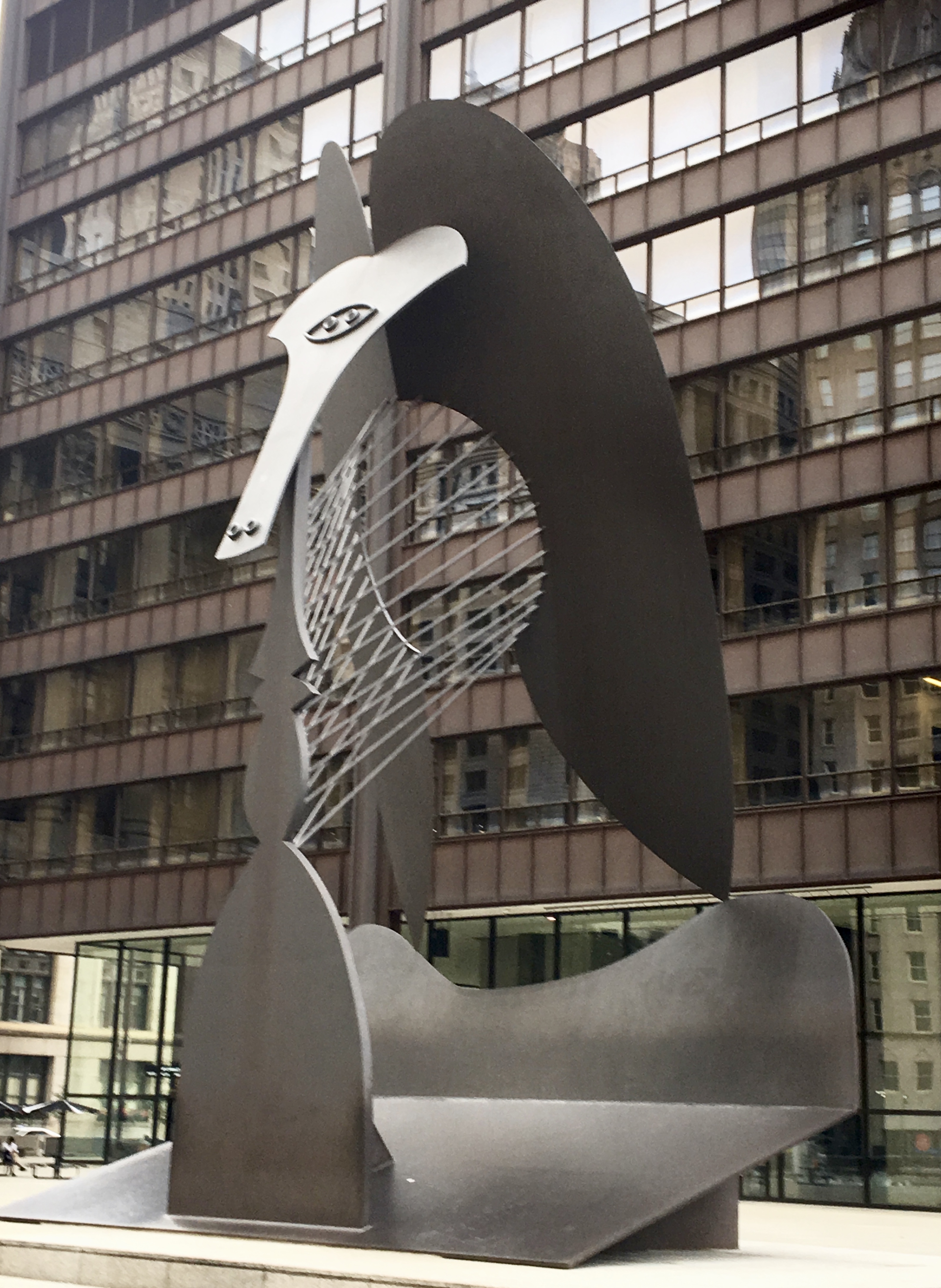 Picasso sculpture, Daley Plaza, 1967 – mks con brio