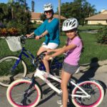 Lilli & Violet enjoyed biking