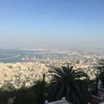 Haifa harbor from Mt. Carmel