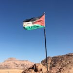 Jordanian flag, Wadi rum