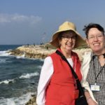 Martha & Marjo on the coast