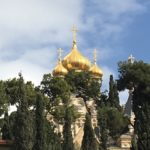 Russian Orthodox Church up the hill