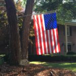 Flag in Sharon Woods