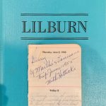 Lilburn’s book, my diary