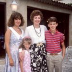 1986-6-15 Marie with her grandkids Grasse, France