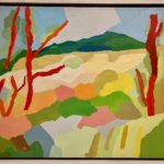 Etel Adnan, Landscape, 1990