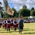 Sir Michael Nairn leads the parade