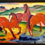 Franz Marc, The Grazing Horses IV, 1911
