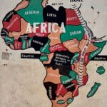 Africa, showing Great Rift Valley